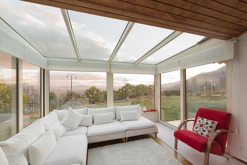 Detalles decorativos Pérgola fija cristal NEULAM
